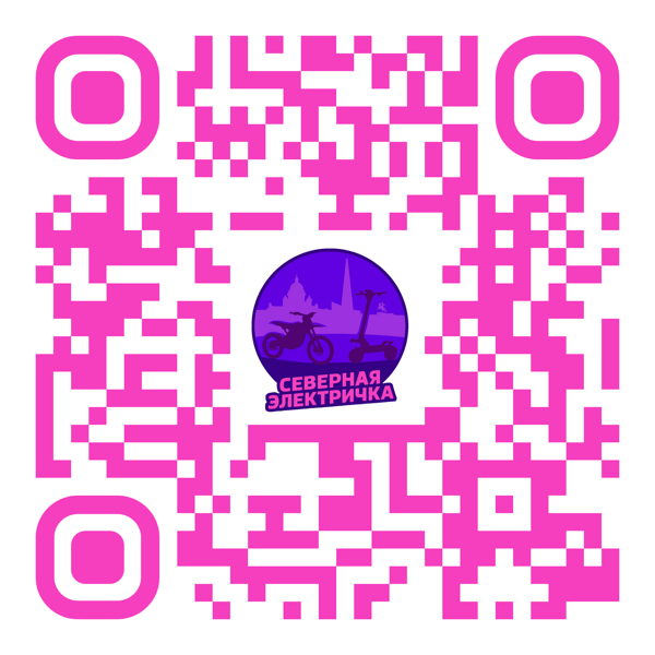 QR-код Telegram-канала Северной Электрички